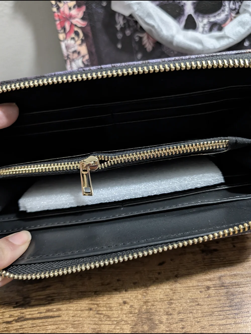 ​BLOODROSE - Poison Ivy Skullette Exclusive Bag + Wallet Bundle - Picture 4 of 4